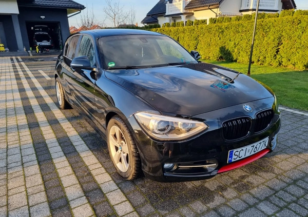 BMW Seria 1 cena 42700 przebieg: 151000, rok produkcji 2014 z Ustroń małe 254